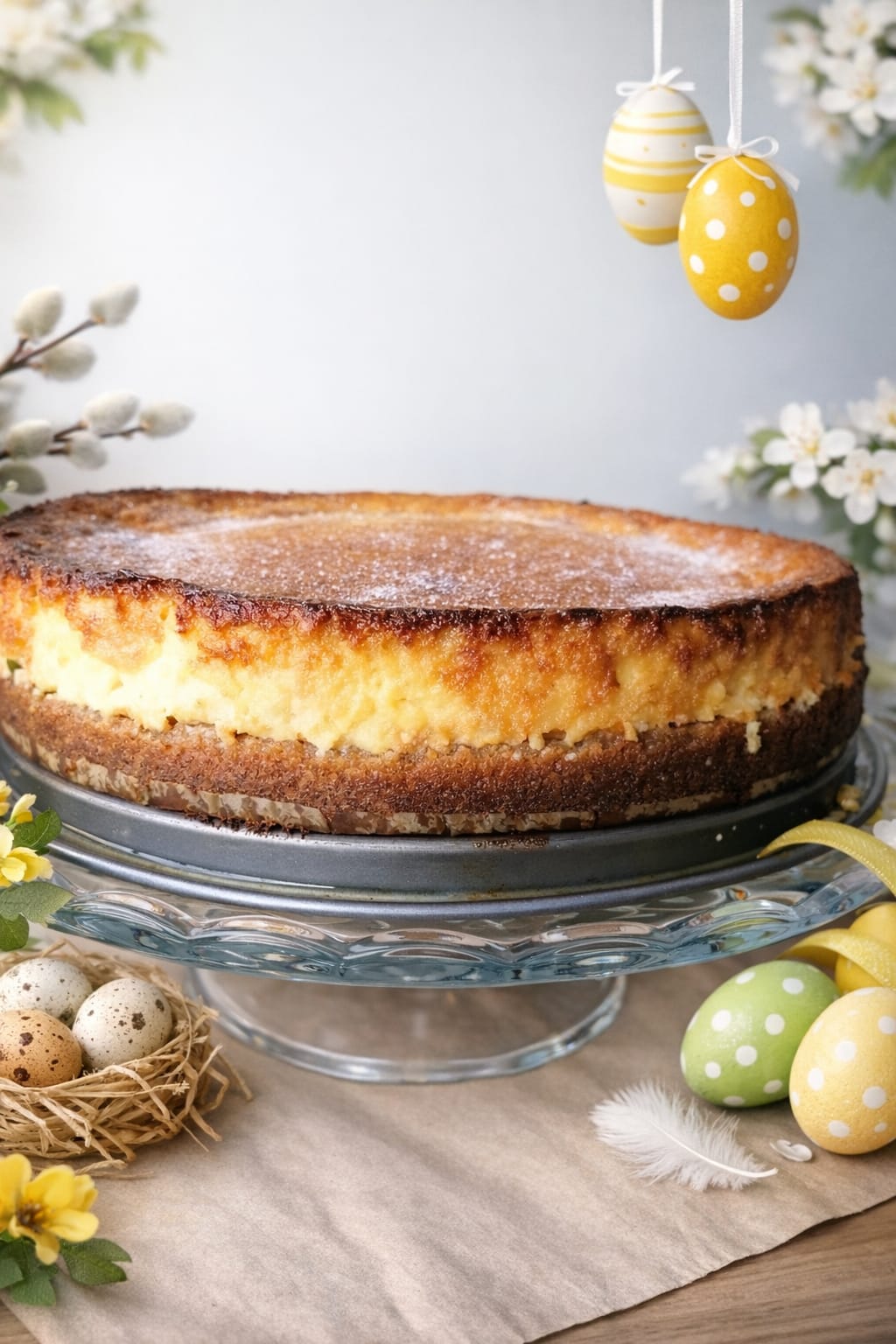 Pască traditionala cu branza si smantana