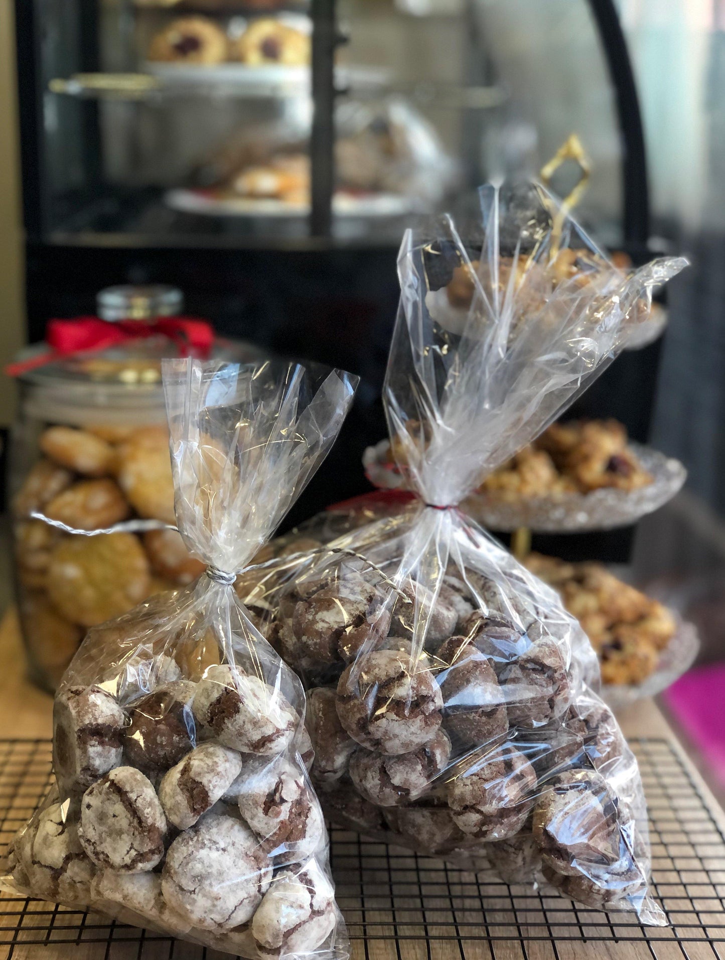 Crinkles: Fursecuri cu ciocolata si portocale - Mano—Atelier de Patiserie si Simigerie